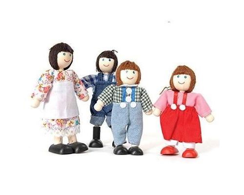Tidlo - Poppenhuisfamilie - Boerderij - Hout