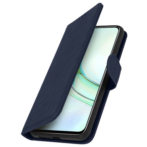 Avizar Étui pour Xiaomi Mi 10T / Mi 10T Pro Folio Intégrale Porte-carte Fonction Support Bleu