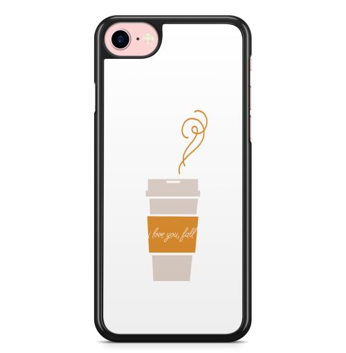 Coque Fifrelin pour iPhone 7 PLUS et iPhone 8 PLUS I love you fall automne