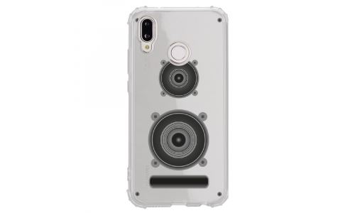 Coque souple pour Huawei P20 Lite avec impression Motifs enceinte