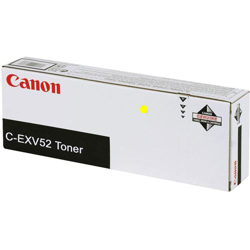 Canon C-EXV 52 - Jaune - original - cartouche de toner - pour imageRUNNER ADVANCE C7565i, C7570i, C7580i, DX C7765i, DX C7770i, DX C7780i