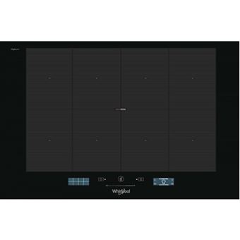 Whirlpool SmartCook W Collection SMP 778 C/NE/IXL - Table de cuisson à induction - 8 plaques de cuisson - Niche - largeur : 75 cm - profondeur : 48 cm - noir - 1