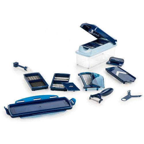 Genius Nicer Dicer Plus Mandoline 14 en 1 Multifunction Professionelle