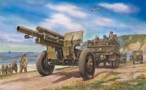 105mm Howitzer M2a1 Carriage M2 - 1:35e - Afv-club