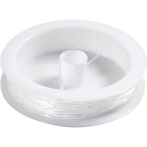 Creotime fil de nylon élastique 1 mm x 10 m