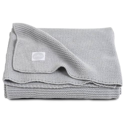 Jollein Couverture Tricot 75 x 100 cm Gris 516-511-65105
