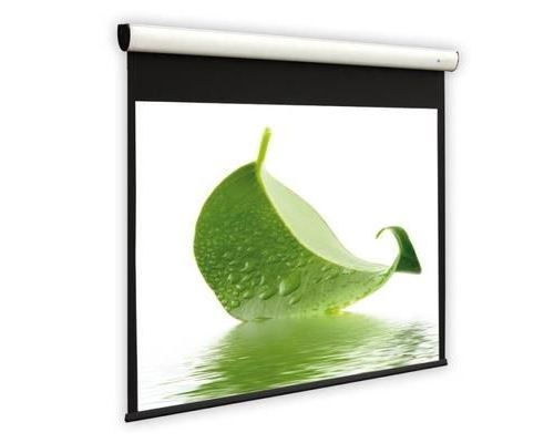 Ecran de projection motorise DELUXX Cinema Elegance Blanc Mat Varico Flat 193 x 193 cm Ecran de projection motorise DELUXX Cinema