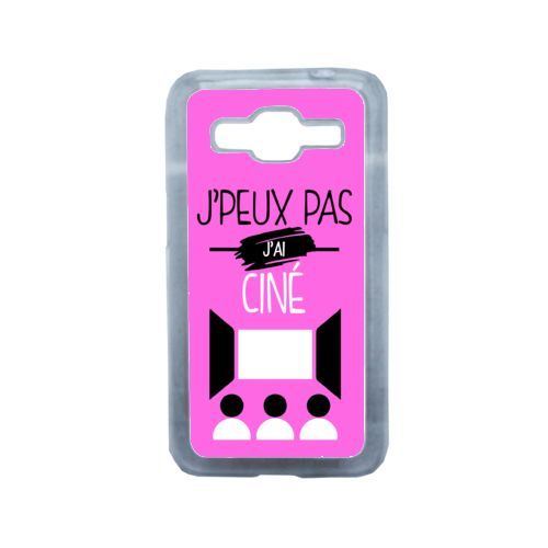Coque j peux pas j ai cin 9 compatible samsung core prime transparent