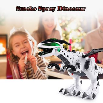 Jouet interactif Intelligent Intelligente Dinosaur Robot À Distance + Son  Jouets Lumière Cadeau blanc PT349 - Robot éducatif - à la Fnac