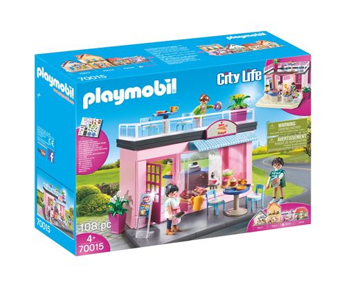 Playmobil City Life 70015 Salon de thé