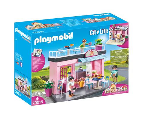Playmobil City Life 70015 Salon De Thé