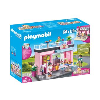 Playmobil City Life 70015 Salon de thé - 1