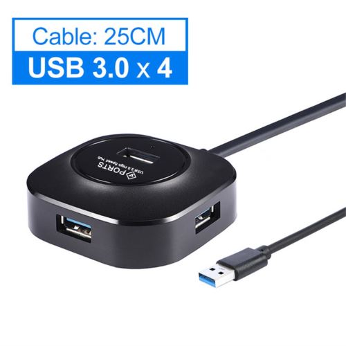 2019 Hub Usb Splitter Multiple 2.0 / 3.0 Expander Multi-Hab Hub 4 Ports pour Pc Portable aloha3867