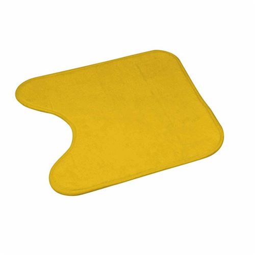 Paris Prix - Tapis Contour Wc vitamine Ii 45x45cm Miel