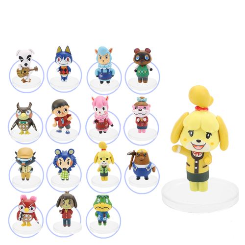 Set de 16 pièces Figurines Animal Crossing 6 cm