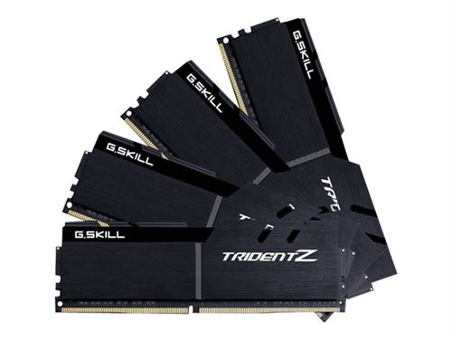 G.Skill 32GB DDR4-4133 32Go DDR4 4133MHz module de mémoire - Modules de mémoire (32 Go, 4 x 8 Go, DDR4, 4133 MHz, 288-pin DIMM, Noir)