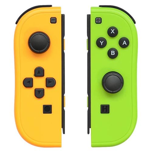 Qumox Remplacement manette de jeu Joy-Con Gauche Et Droit Contrôleurs pour Nintendo Switch B
