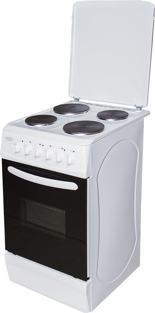 Brandy Best BCE50 - Cuisinière - pose libre - largeur : 50 cm - profondeur : 60 cm - hauteur : 85 cm - blanc