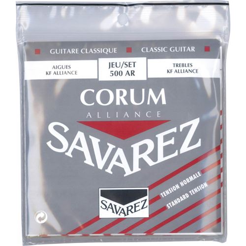 JEU DE CORDES GUITARE SAVAREZ 500 AR