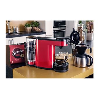 Machine à café à dosettes et filtre Philips Senseo® Switch HD7892