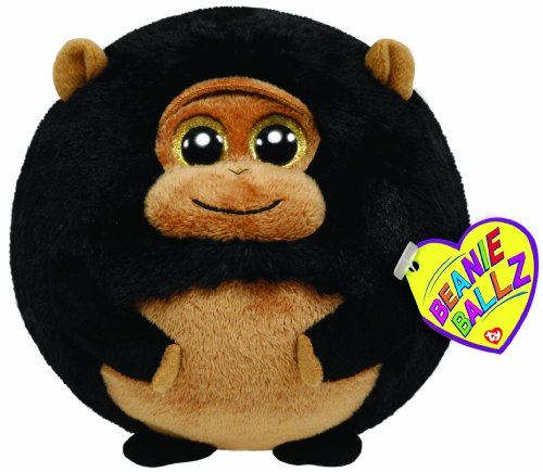 Ty Beanie Ballz Tank Gorilla 5 Plush