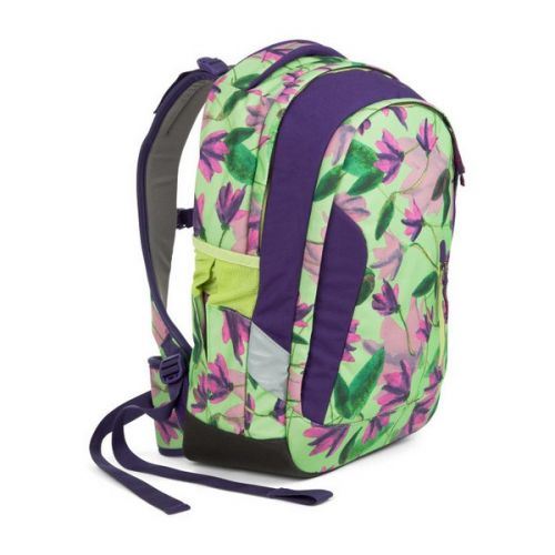 Cartable Eco Ergobag SAT-SLE-001-9H5 Fleurs Violette (45 X 15 x 27 cm)
