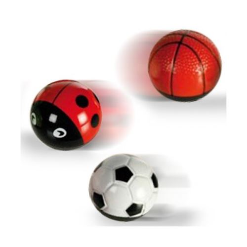 Boule en métal à propulsion - Jeux de course Design - Coccinelle