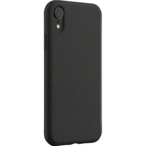 Bigben Connected - Achterzijde behuizing voor mobiele telefoon - zwart - voor Apple iPhone XR