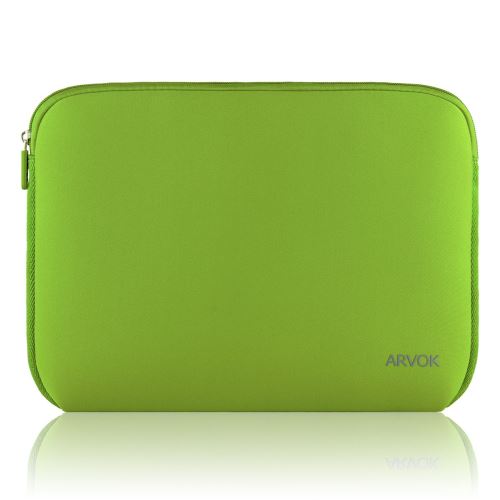 ARVOK 15 15.6 Pouces Housse pour Ordinateur Portable en Néoprène Pochette Sacoche pour Chromebook Ultrabook Netbook Tablette (Ver
