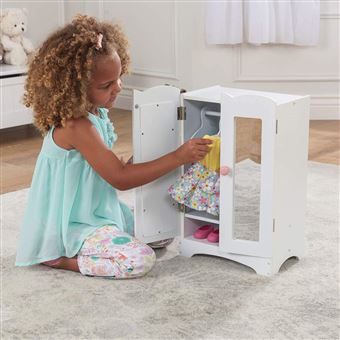 Kidkraft Armoire Poupee En Bois Poussette De Poupee Achat