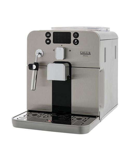 Gaggia Brera RI9833 - Machine à café automatique avec buse vapeur "Cappuccino" - 15 bar - argent