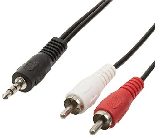 9€17 sur Câble RCA Jack Audio Stéréo 3.5mm Mâle vers 2 RCA Mâle - Montage  et connectique PC - Achat & prix