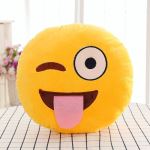 Rond Coussin Oreiller Emoji en PP Coton Peluche 30cm #5#5