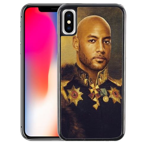 Coque pour iPhone XS booba vintage