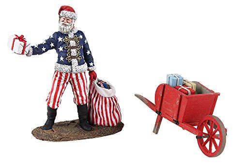 W. Britain 31249 Père Noël de la guerre civile avec une brouette et des cadeaux