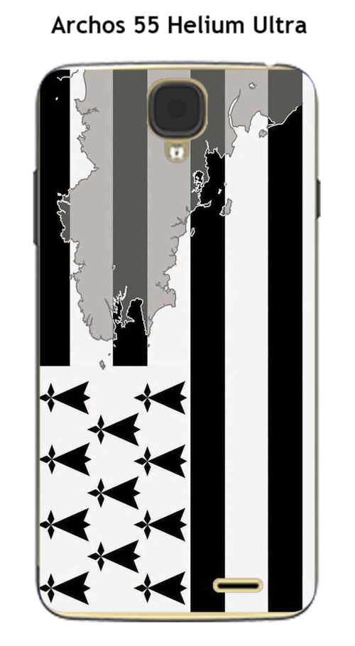 Coque TPU gel souple Archos 55 Helium Ultra design BZH