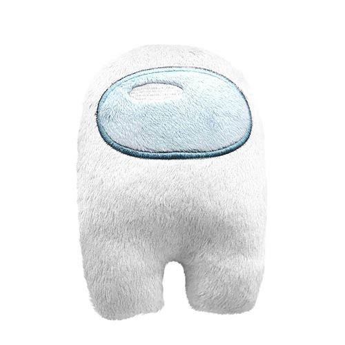peluche Among Us Astronaute Merch Crewmate Jouets 20cm-Blanc