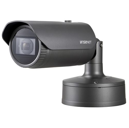 Hanwha Techwin WiseNet X XNO-6080R - Caméra de surveillance réseau - extérieur - anti-poussière / imperméable / résistant aux dégradations - couleur (Jour et nuit) - 2 160 000 pixels - 1920 x 1080 - diaphragme automatique - motorisé - audio - comp
