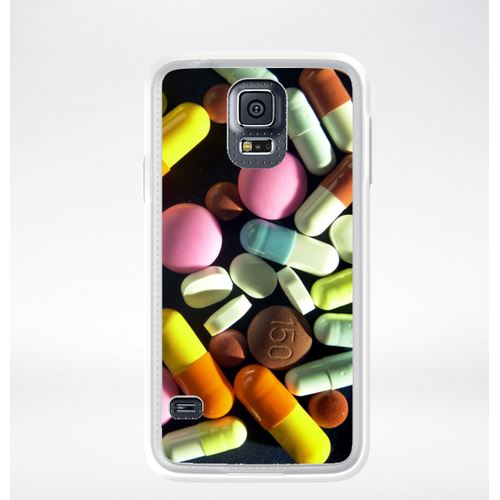 Coque Pills Compatible Samsung Galaxy S5 Transparent