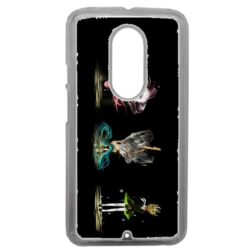 Coque Trio De Manga Filles Compatible Motorola Moto X2 Transparent