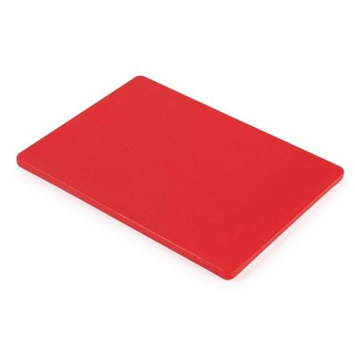 Materiel Ch Pro Rouge Planche À Découper Polyéthylène 229 X 305 Hygiplas - Image 1