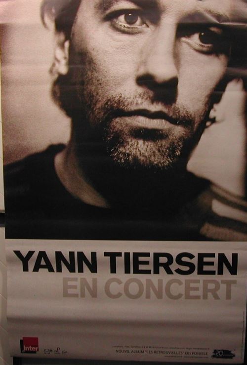 Yann TIERSEN - 80x120 cm - AFFICHE / POSTER