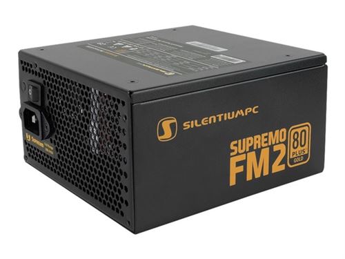 Silentiumpc supremo fm2 650w atx noir Alimentation pour PC - (650 w, 100 - 240, 47-67,