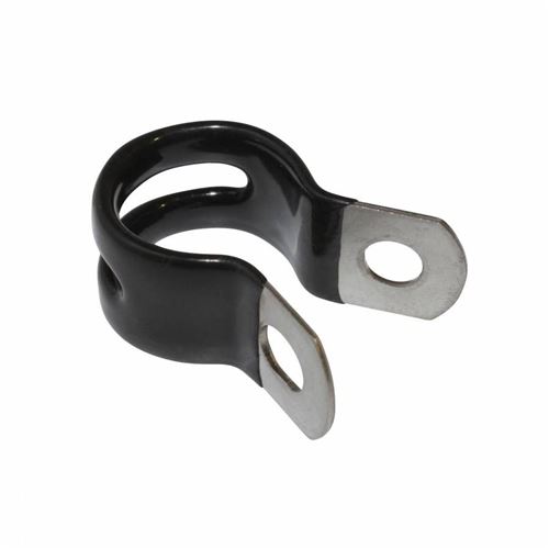 Collier de porte bagage p2r alu noir diam. 16mm (sachet de 10 pieces)