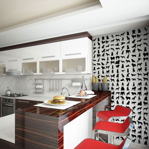 Papier peint - Like a zoo - 250x193 - Animaux -