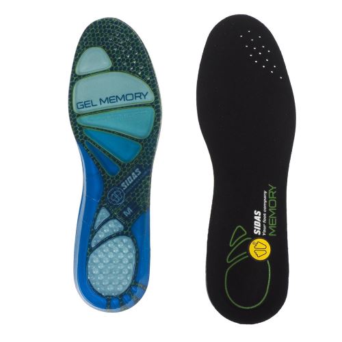 Semelle Sidas Cushioning gel memory Noir Taille : M