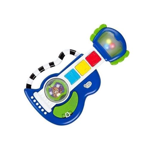 BABY EINSTEIN Guitare lumineuse pour petits rockeurs Rock, Light & Roll Guitar? - Bleu