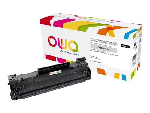 OWA - Zwart - compatibel - tonercartridge (alternatief voor: HP CF283A) - voor HP LaserJet Pro M201, MFP M125, MFP M127, MFP M225