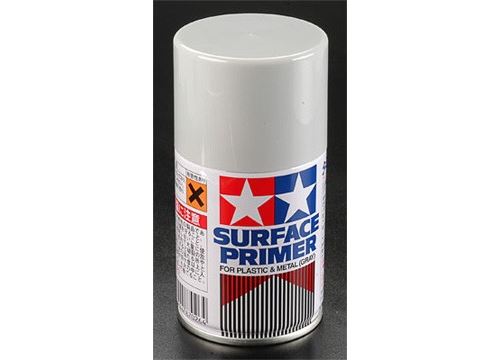 Spray Apprêt gris 100ml Tamiya