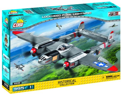 Cobi Historical Collection kit de 396 pièces Lockheed P-38L